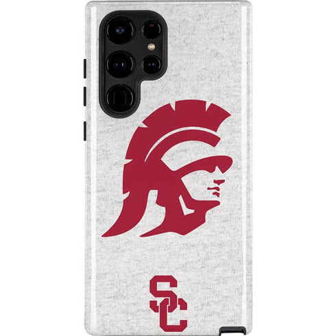 University of Southern California USC Grey Trojan Mascot Galaxy S25 Ultra Impact Case